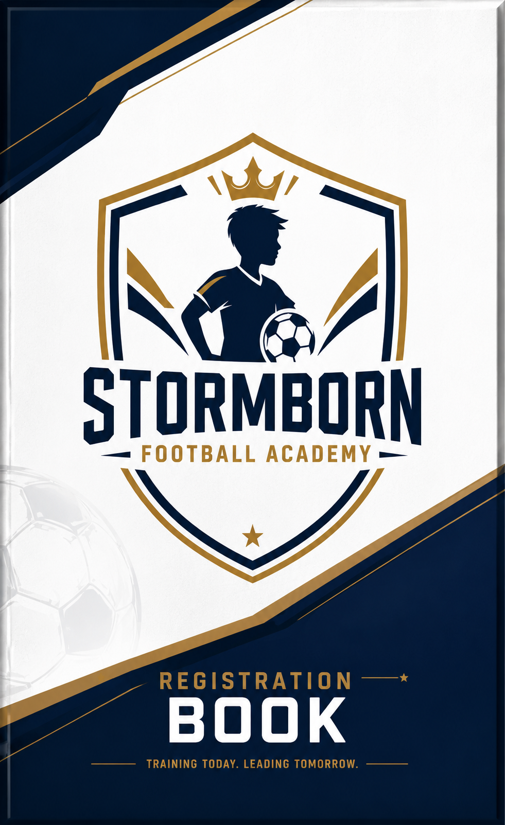 Stormborn registration book cover